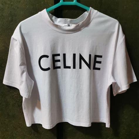 Celine เสื้อยืดแบรนด์เนมมือสอง 